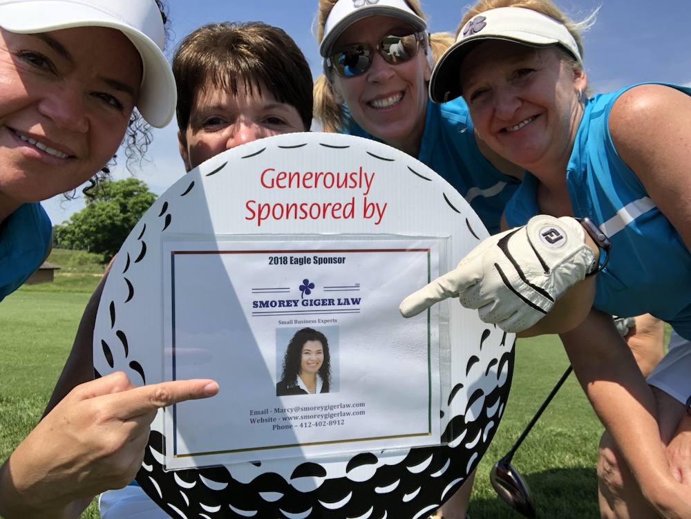 Smorey Giger Law sponsor for Executive Women’s Golf Association Pittsburgh - Chapter Championship